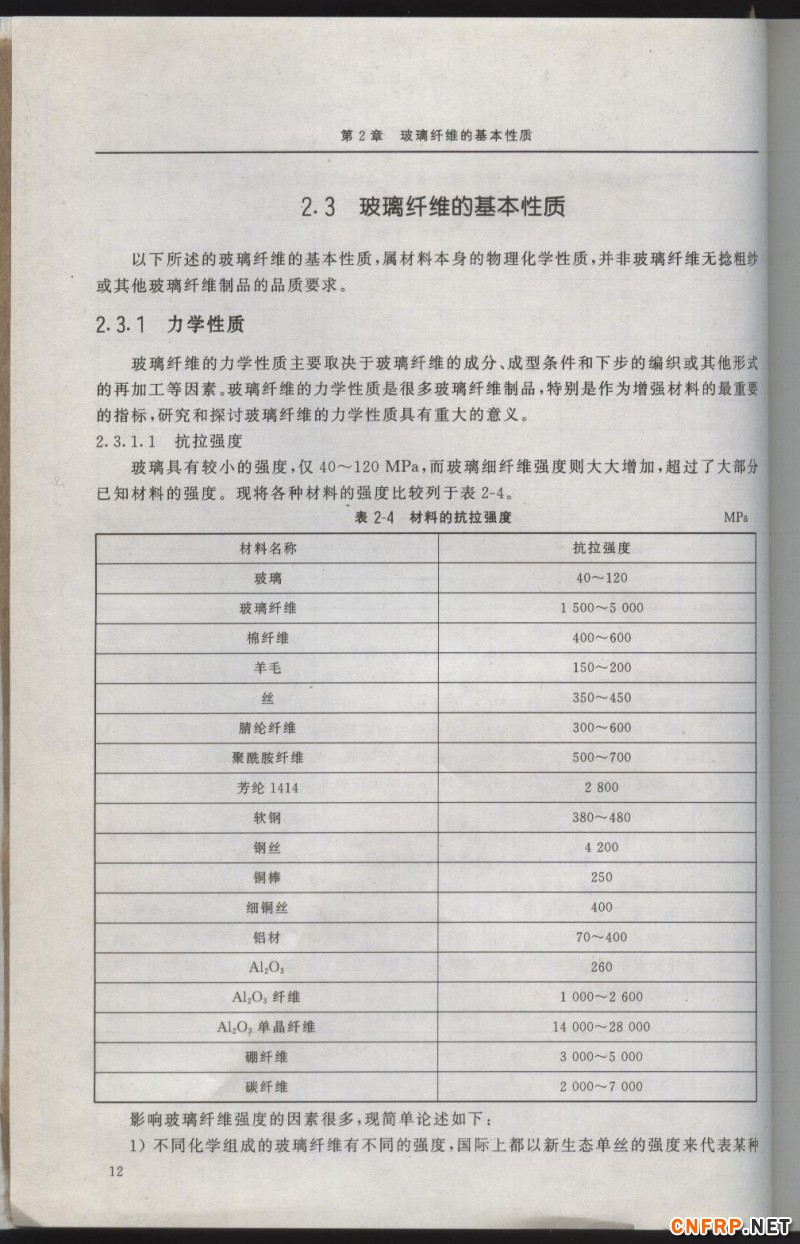增強玻纖 12