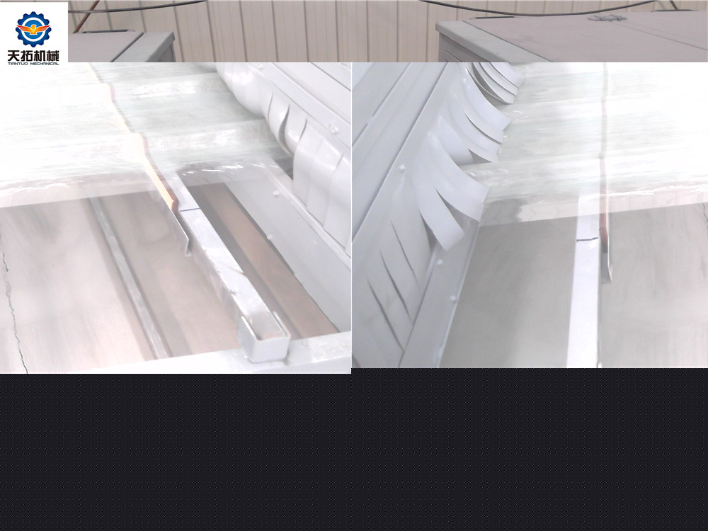 FRP roofing sheet making machine2