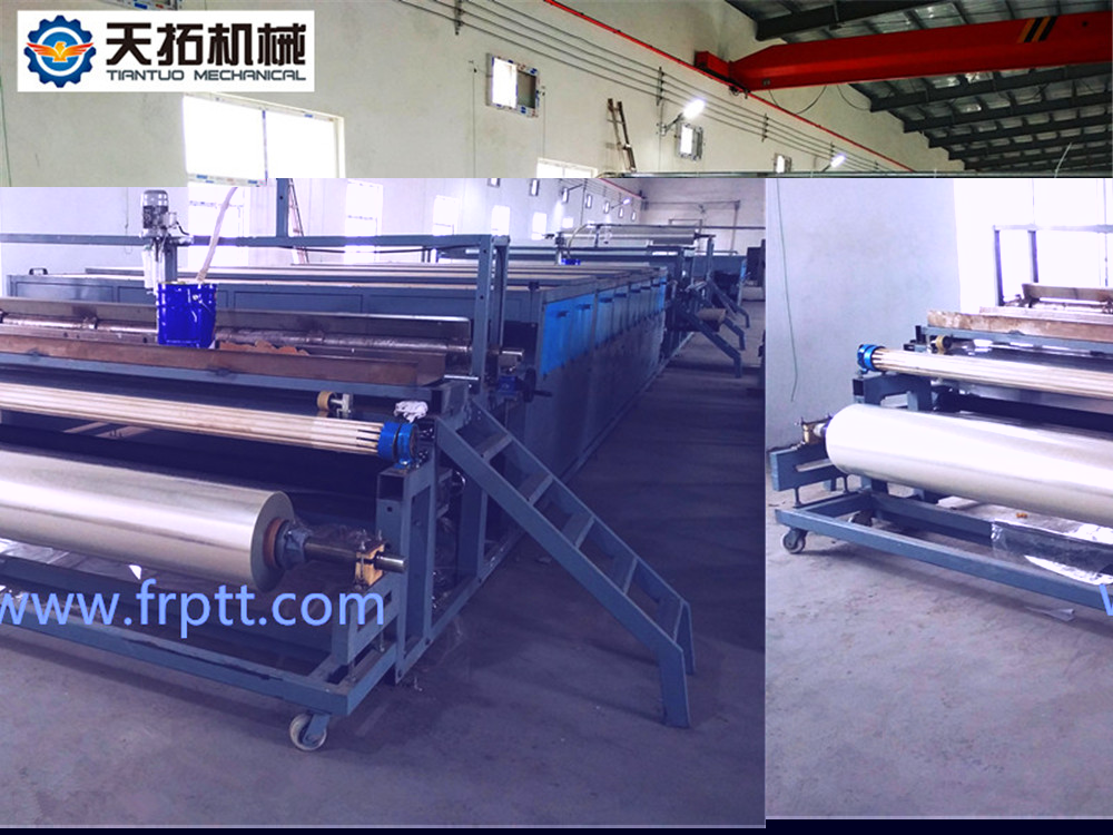 FRP van body panel making machine1