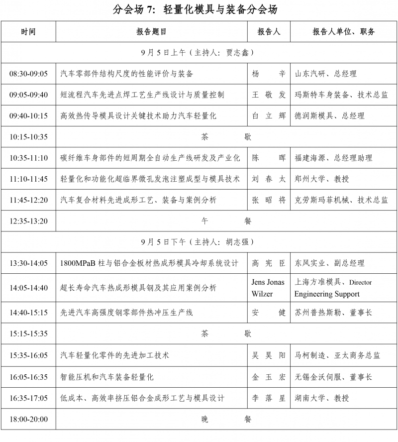 關于召開2017汽車輕量化技術研討會的第四輪通知 -8-10-12