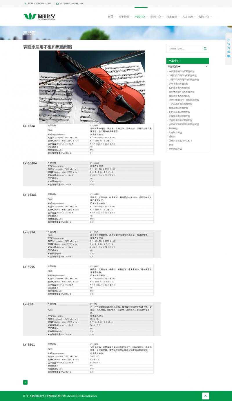 肇慶福田化學產品