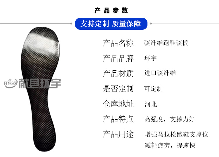 鞋墊產品參數